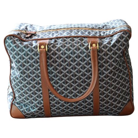 goyard suitcase replica|Goyard travel bag price.